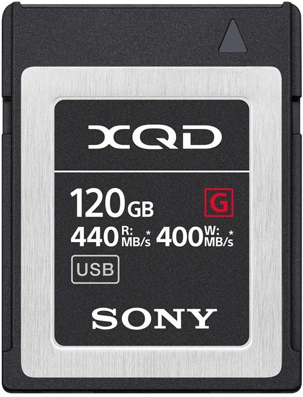 Sony Tarjeta de memoria profesional XQD G serie 120GB (QD-G120FJ)