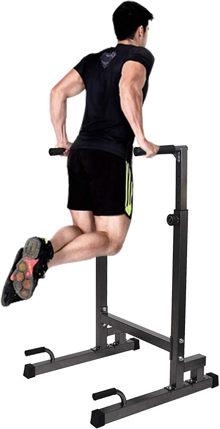 -Torre de poder ajustable resistente Pedestal de inmersión de entrenamiento de fuerza ajustable y resistente para entrenamiento de fuerza
