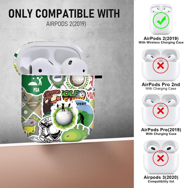 Funda protectora de silicona para AirPods 2, diseño de estrella deportiva, funda protectora de silicona para juegos de pelota, portátil y a prueba