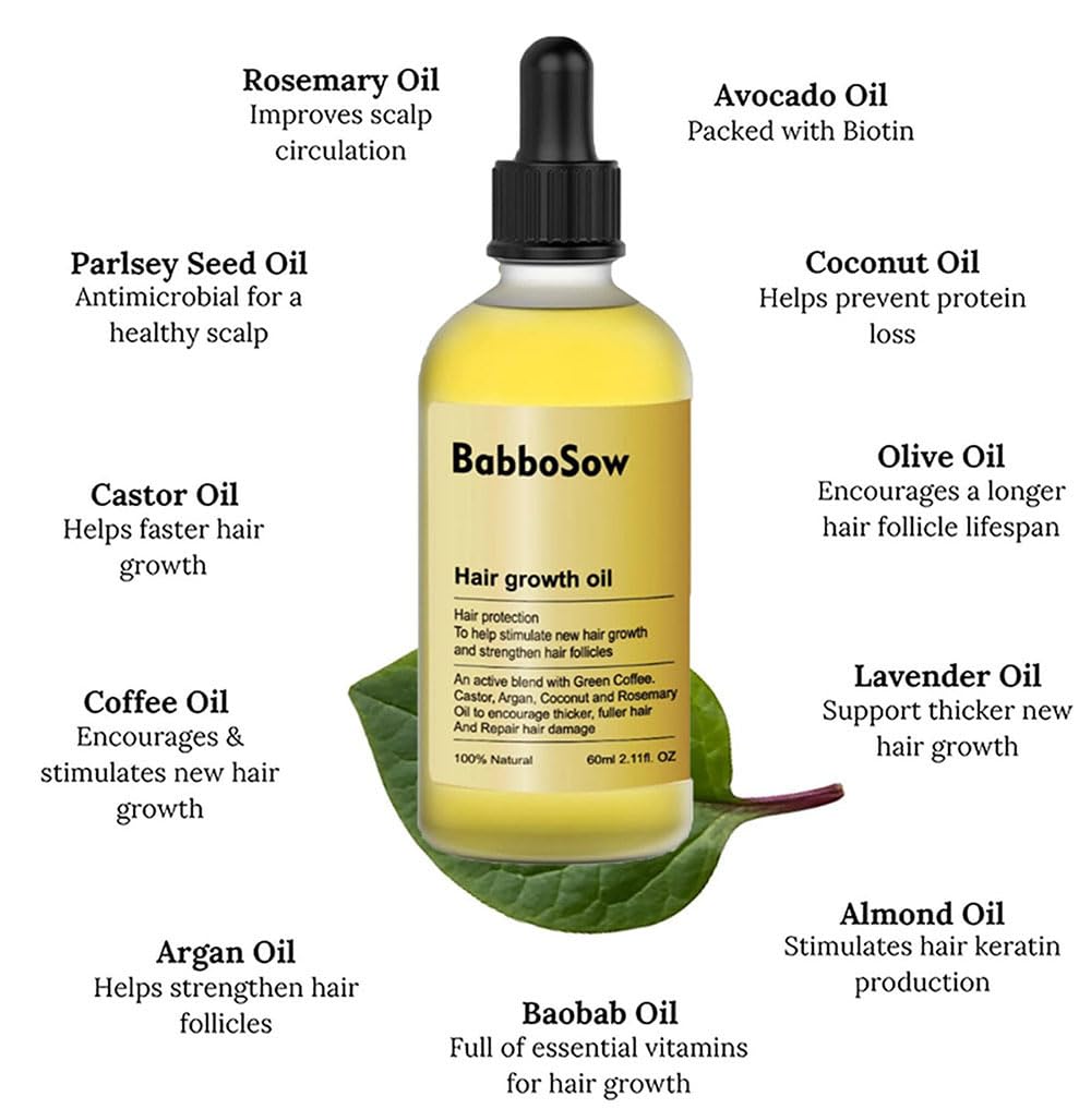 Veganic Aceite Natural para el Crecimiento del Cabello,Aceite Vegánico para el Crecimiento del Cabello,Aceite de Romero para el Crecimiento del