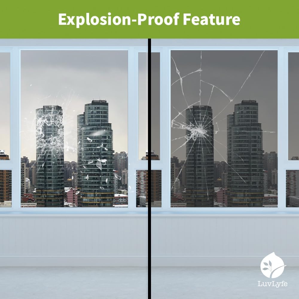 Película de privacidad para ventana de una manera, película de privacidad para ventana diurna que no se ve adentro, película de verano