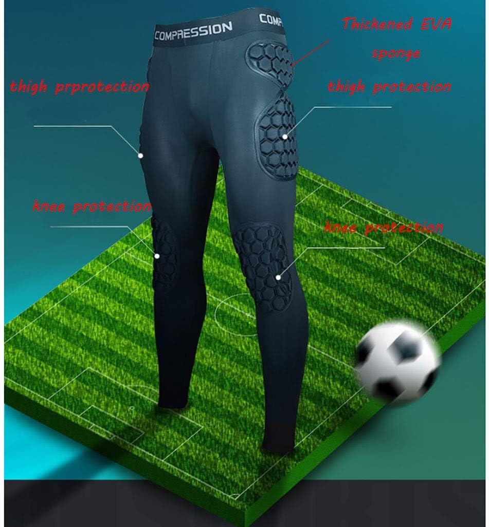Camiseta de portero acolchada para hombre, equipo de protección de fútbol para hombre, traje de entrenamiento, protector de costillas para fútbol,