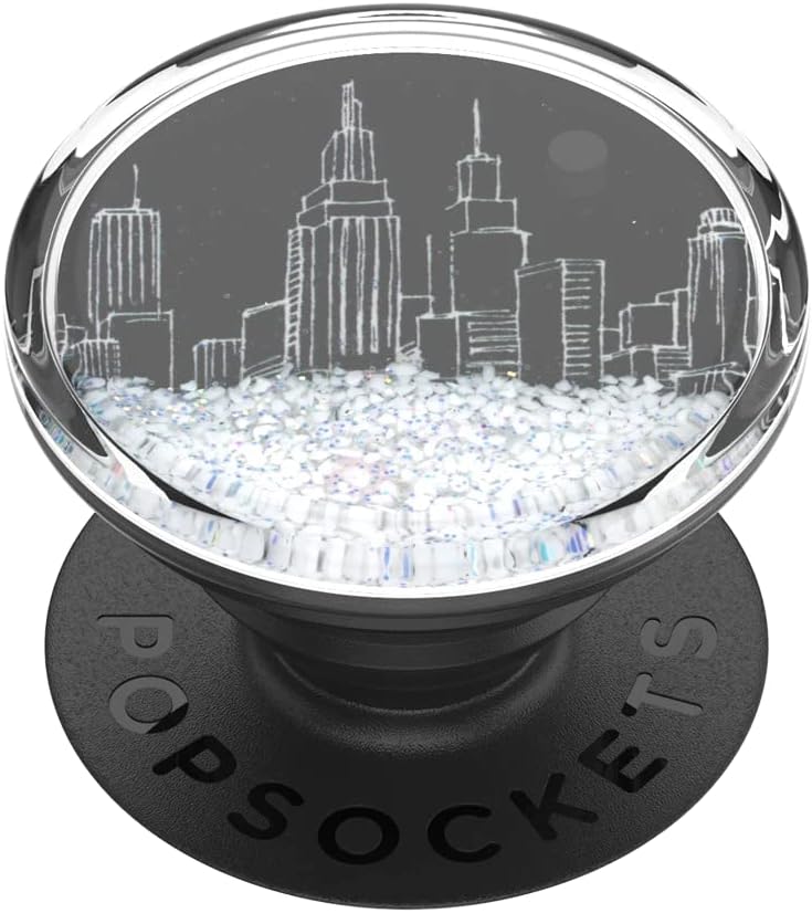 PopSockets Agarre para teléfono con soporte expansible, Tidepool – City Scape