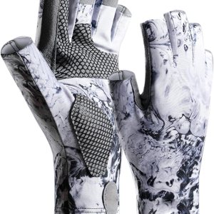 ievei Guantes solares UPF 50+, guantes de pesca, protección solar sin dedos, protección UV, guantes de pesca para hombres y mujeres para kayak, ievei Guantes solares UPF 50+, guantes de pesca, protección solar sin dedos, protección UV, guantes de pesca para hombres y mujeres para kayak,