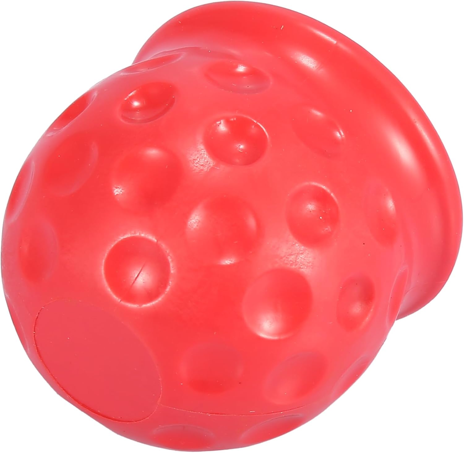 X AUTOHAUX Cubierta universal para bola de enganche de remolque, impermeable, a prueba de polvo, 1.969 in, color rojo para automóvil, camión,