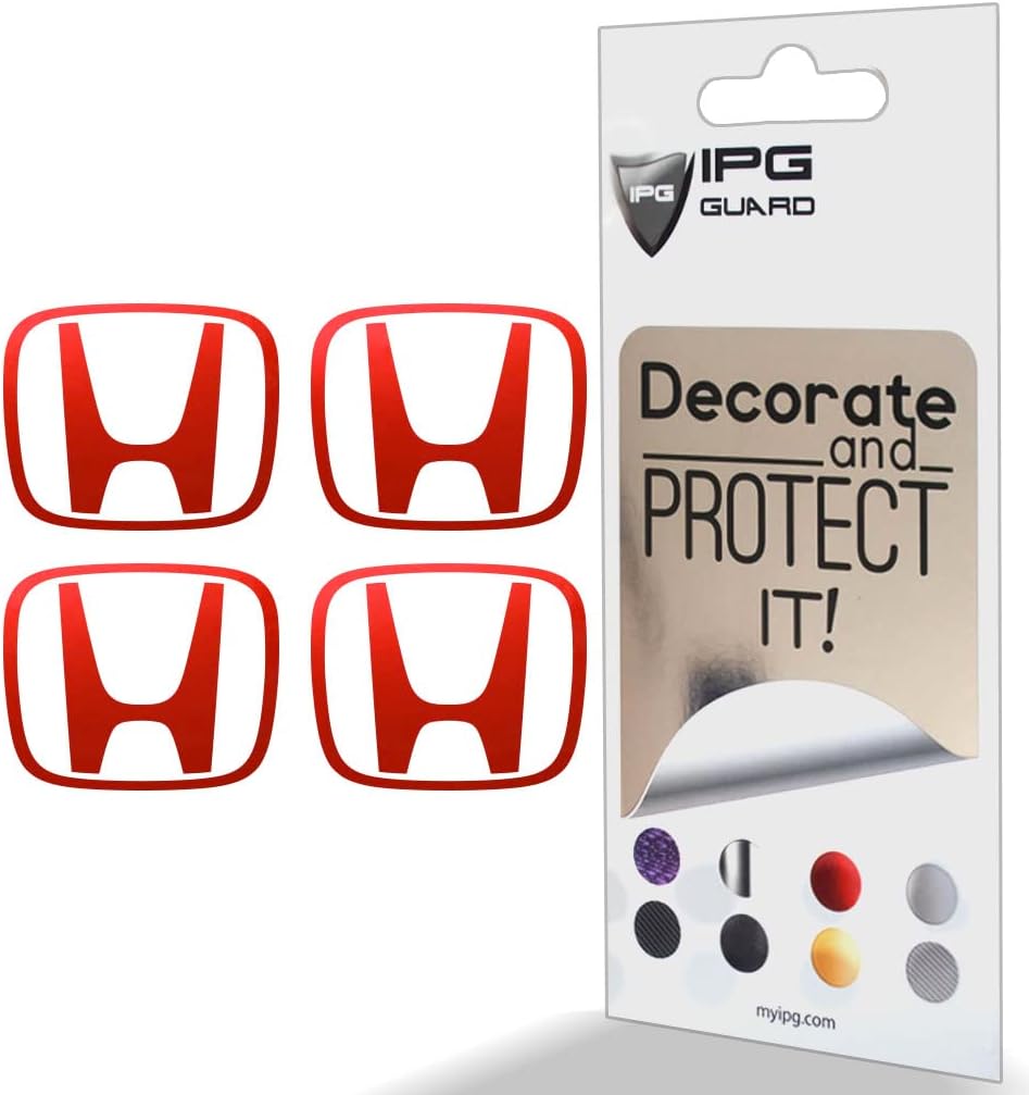 IPG Adhesivos compatibles con Crosstour Accord Element CRV CRZ Ridgeline Odyssey Pilot, con logotipo central, superposición de llantas (logotipo