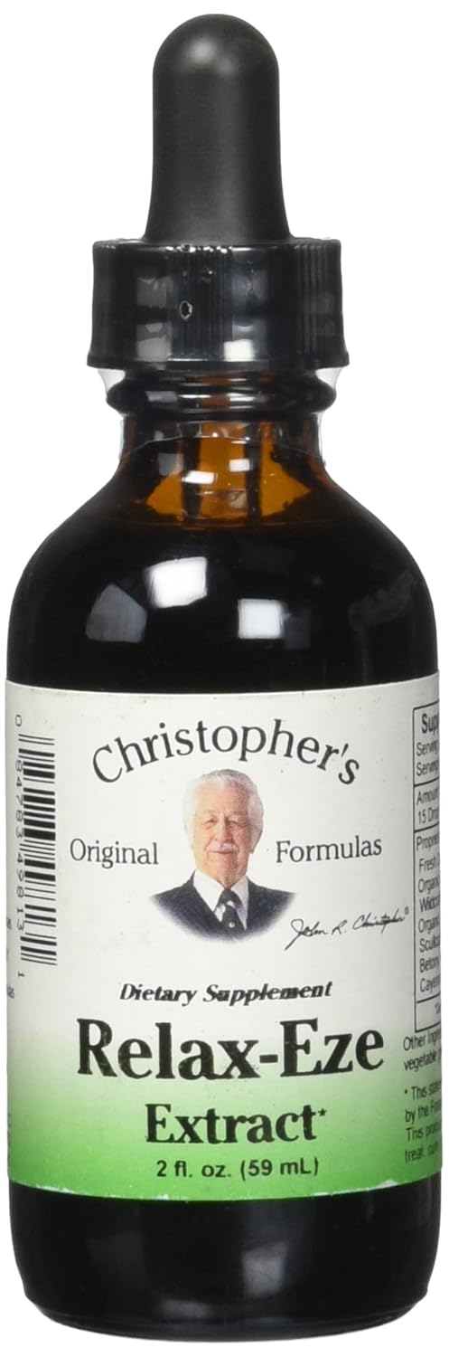 Extracto de Relax-Eze – Dr. Christopher – 2 oz – Líquido