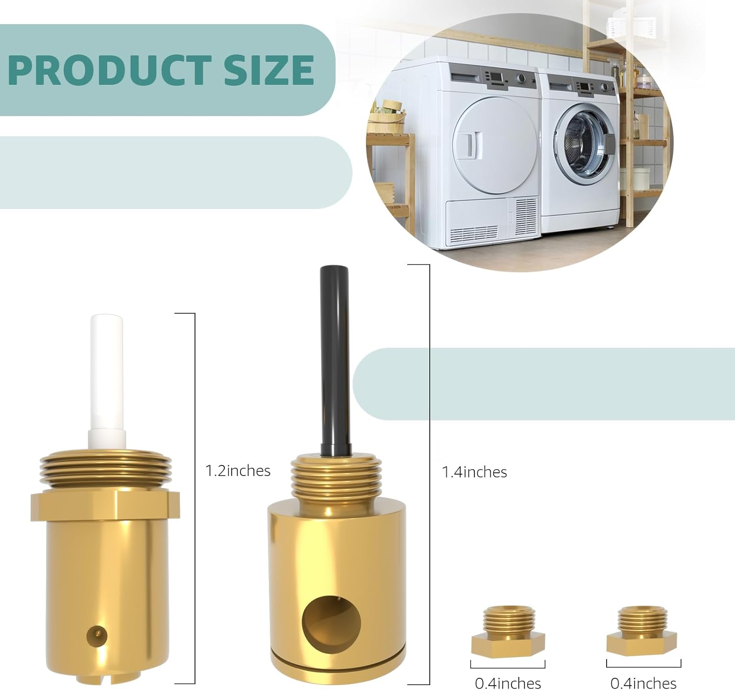 Aomitop W11581317 Kit de conversión de propano para secadora Quemador de gas Whirlpool de 22000 BTUhora diseñado para secadores de 27 pulgadas,
