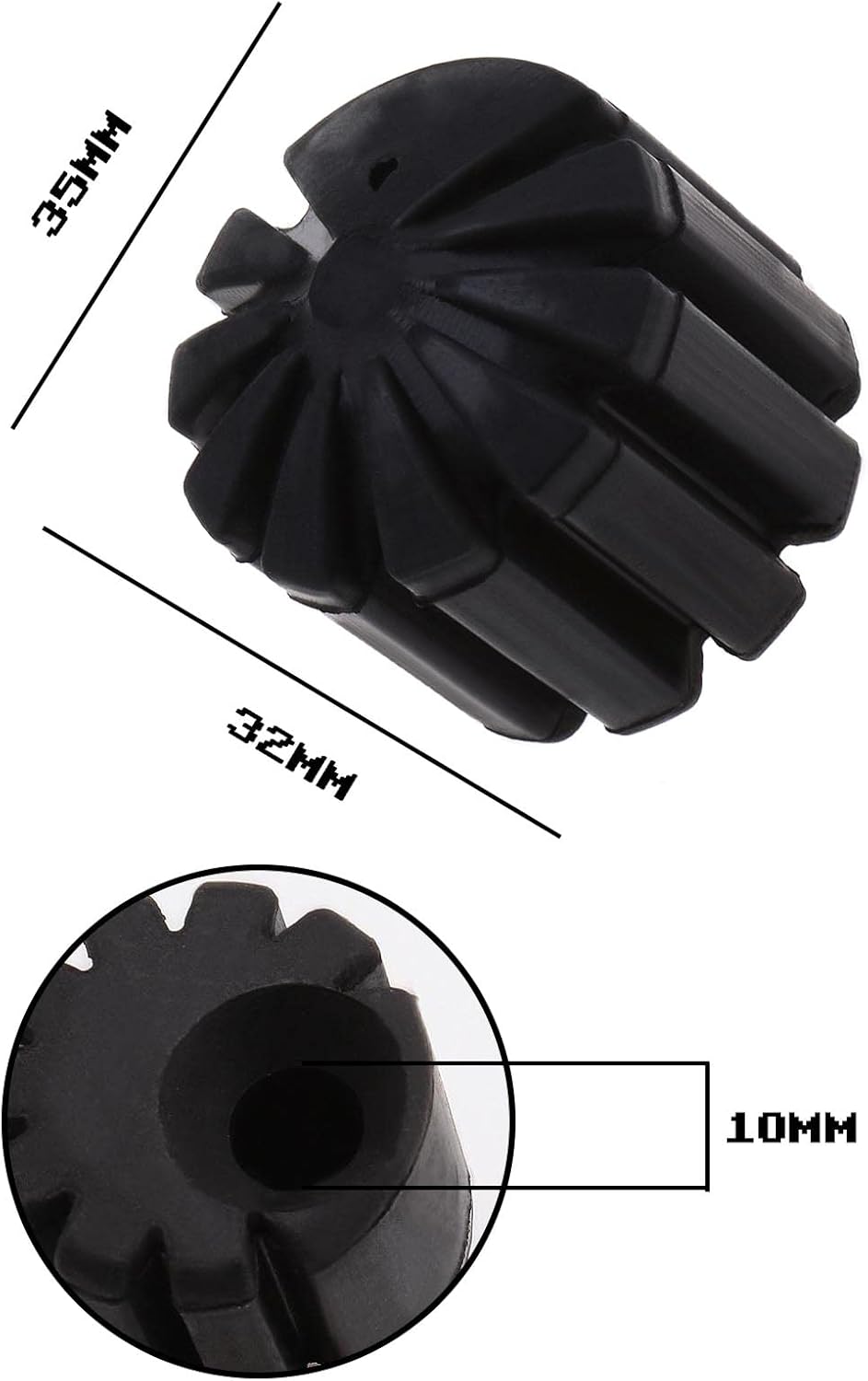 Kit de bajada de asiento de motocicleta, 2 piezas, 0.394 in, montaje inferior, para asiento de motocicleta, accesorios de motocicleta compatibles