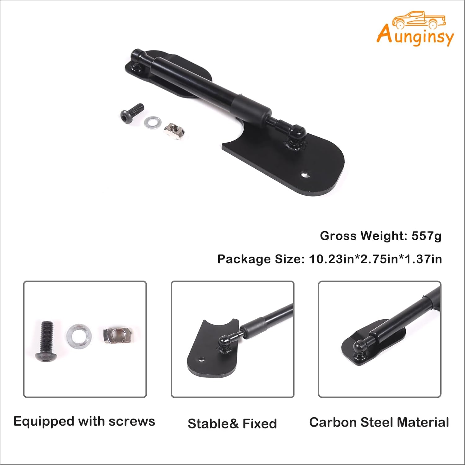 Amortiguador de asistencia para puerta trasera de camión compatible con Ford Maverick 2022 2023 2024 Asistencia para puerta trasera, amortiguador de