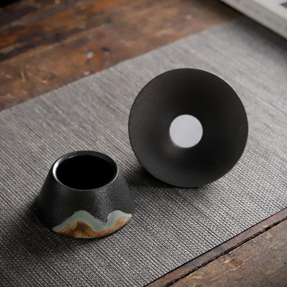 ULTNICE Infusor de taza de té de malla, infusor de filtro de té, colador de té cerámica suelta, malla de té, infusor de té chino, utensilios de té