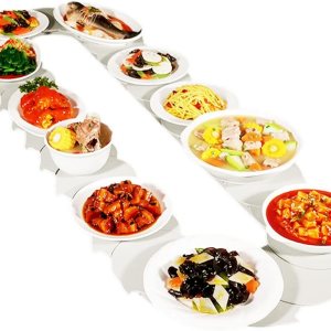 BETYMAO Mesa de comedor ajustable giratoria manual de 360 Lazy Susan giratoria para alimentos, tren de servicio de alimentos, mesa giratoria para BETYMAO Mesa de comedor ajustable giratoria manual de 360 Lazy Susan giratoria para alimentos, tren de servicio de alimentos, mesa giratoria para