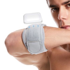 Cinlitek Codera para tendinitis, alivio del dolor de codo de tenis y golfista, correa de apoyo para hombres y mujeres para levantamiento de pesas, Cinlitek Codera para tendinitis, alivio del dolor de codo de tenis y golfista, correa de apoyo para hombres y mujeres para levantamiento de pesas,