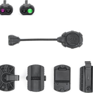 Luz táctica militar para casco con lámpara LED IR + verde, luz de señal de supervivencia con 4 accesorios de montaje para casco Mich rápido, sistema Luz táctica militar para casco con lámpara LED IR + verde, luz de señal de supervivencia con 4 accesorios de montaje para casco Mich rápido, sistema