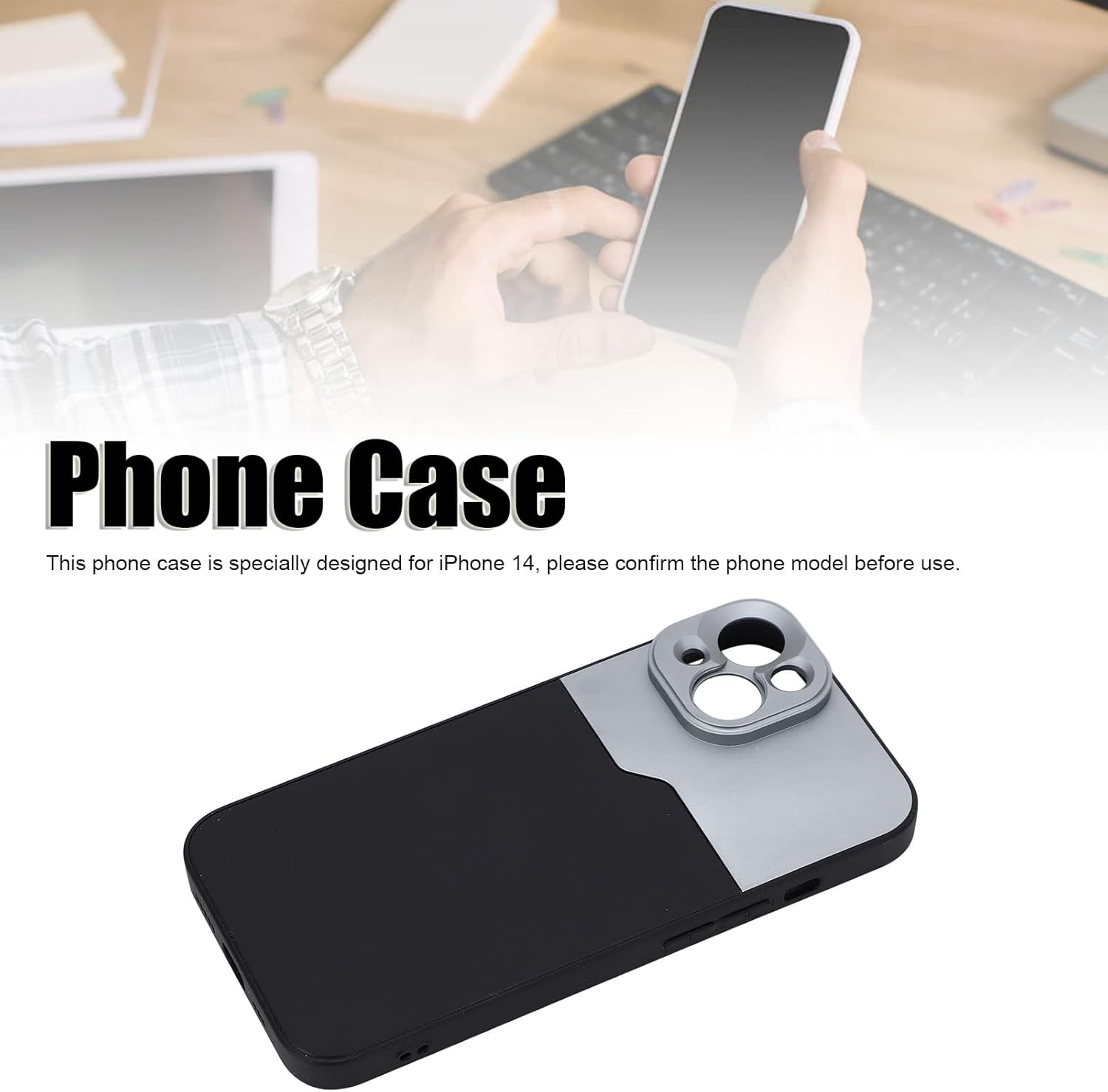 Funda protectora para 14, funda de teléfono de cuerpo completo, con rosca universal de 0.669 in, para conectar lente de 0.669 in, funda protectora a