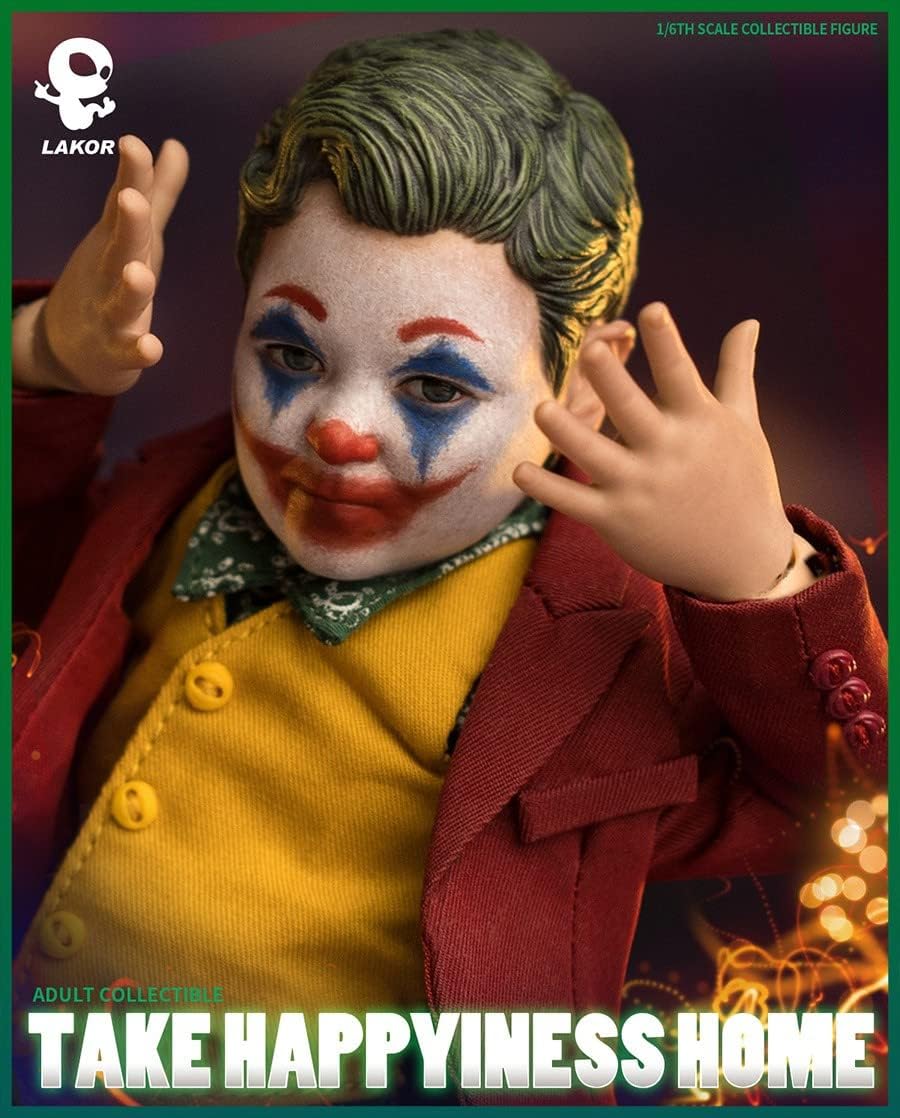 Lakor Baby 16 Escala Joker Baby 3.0 Figura de acción Joker-B (Western Clothing Edition)