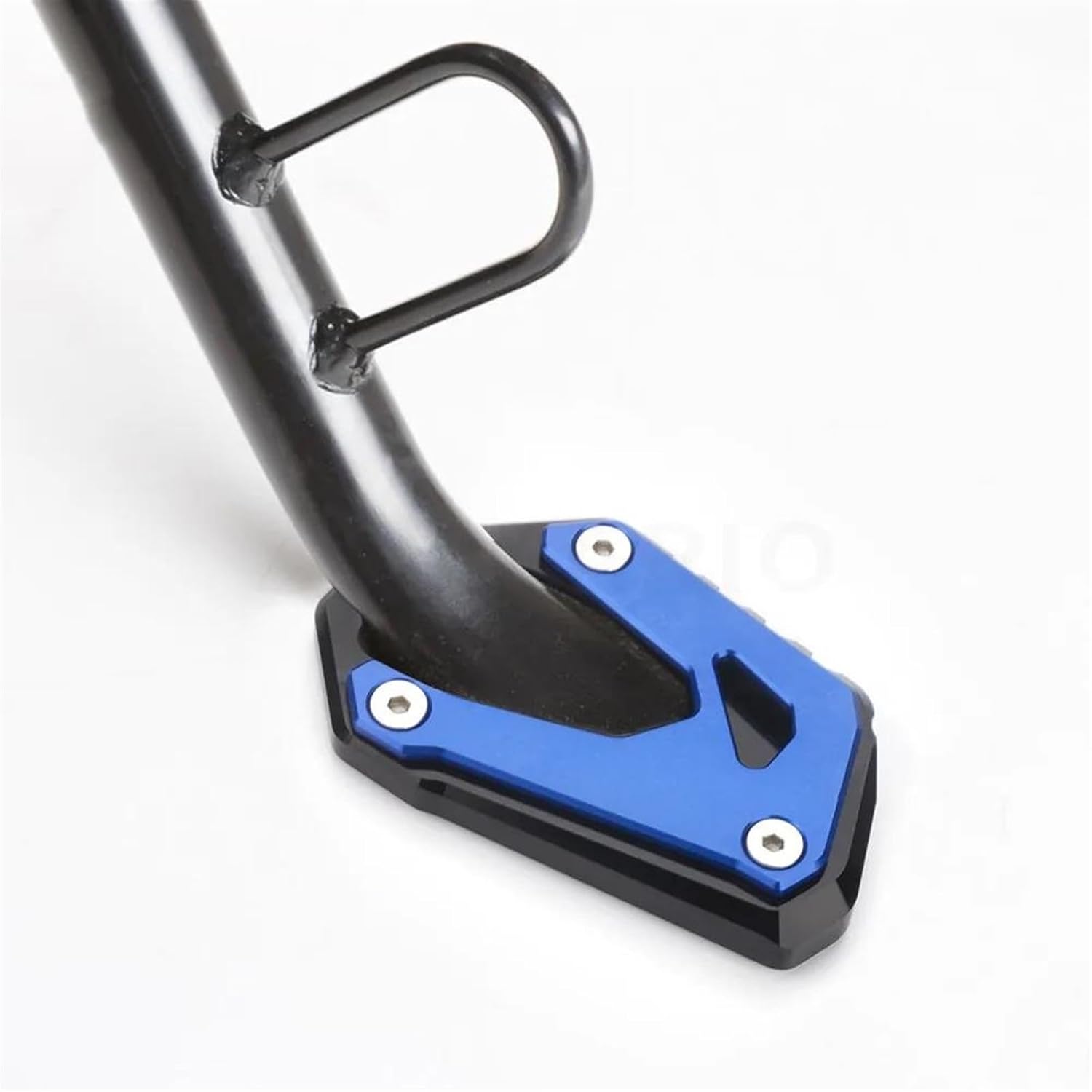 Motorcycle Anti-Slip Foot Side Stand Enlarger Extension Kickstand Pad Plate for Suzuki V-Strom 1000 1050 VSTROM 1050XT (Color  B Red)