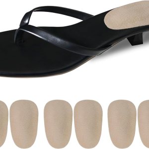 (3 pares) Almohadillas de talón de piel de cerdo para fascitis plantar, dolor de talón, espolón óseo y tendinitis de Aquiles, plantillas de soporte (3 pares) Almohadillas de talón de piel de cerdo para fascitis plantar, dolor de talón, espolón óseo y tendinitis de Aquiles, plantillas de soporte