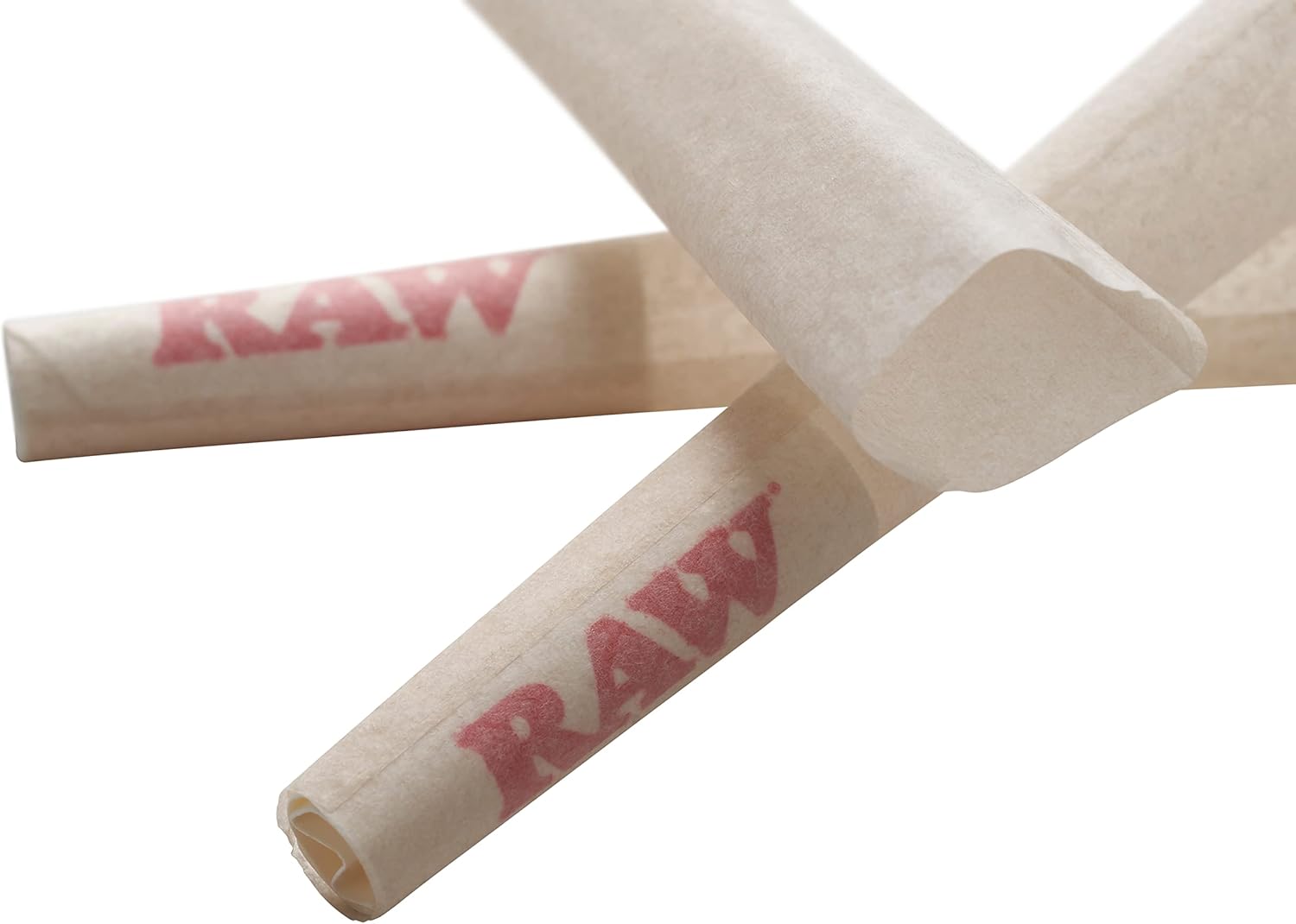 RAW Tamaño de los conos 1 14 caja de 900  Conos orgánicos con puntas, papeles de liar patentados de combustión lenta, adhesivo verde blazer