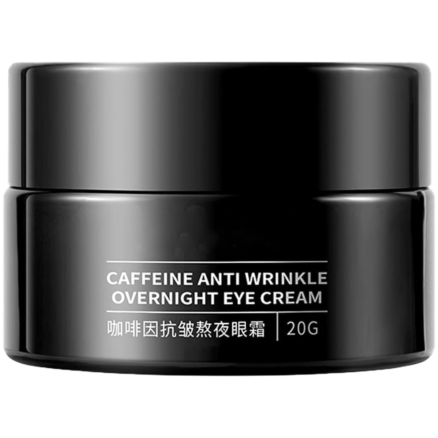 A. M. G Caffeine Eye Cream-A. M. G Caffeine Anti-Wrinkle Stay-Up Late Eye Cream, Blear97 Caffeine Eye Cream, Crema de ojos de botella marrón