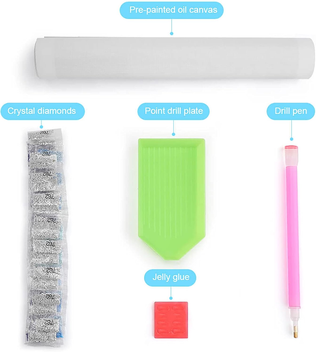 Kits de pintura de diamantes con bandera mexicana para adultos, taladro completo 5D, manualidades para decoración de pared del hogar, regalo