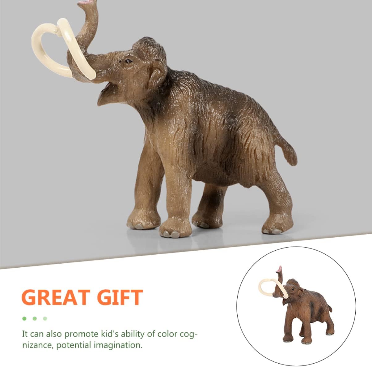 Juguete lanudo para elefantes Figuras Decoración del Hogar Regalo Niño Juguete Escultura de Elefante Wildin Out Suit Case Mini Estatua Animal Micro