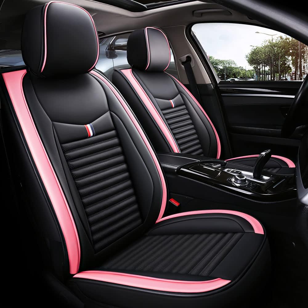 Fundas de asiento de automóvil para Acura MDX 2001-2024, fundas estándar de cuero para asiento de automóvil, funda universal antideslizante para