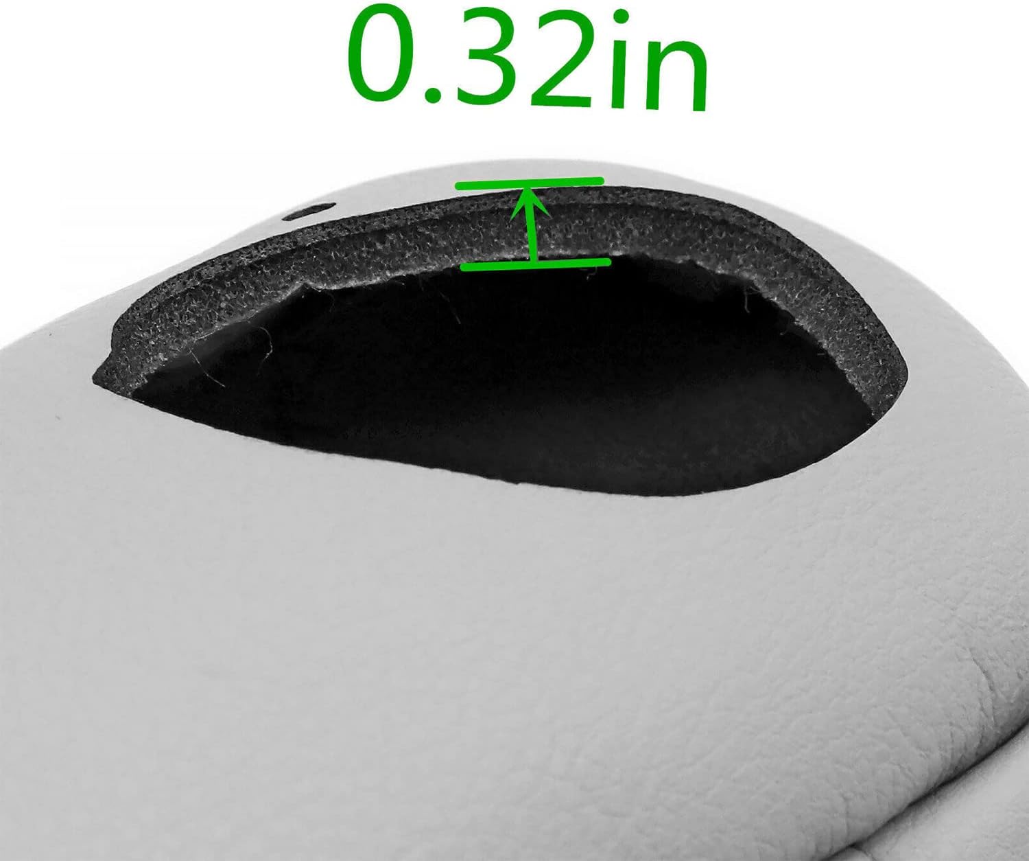 2 fundas de repuesto de cuero gris para reposabrazos compatibles con Lexus RX 300 330 350 2003 2004 2005 2006 2007 2008 2009 (solo parte de cuero)
