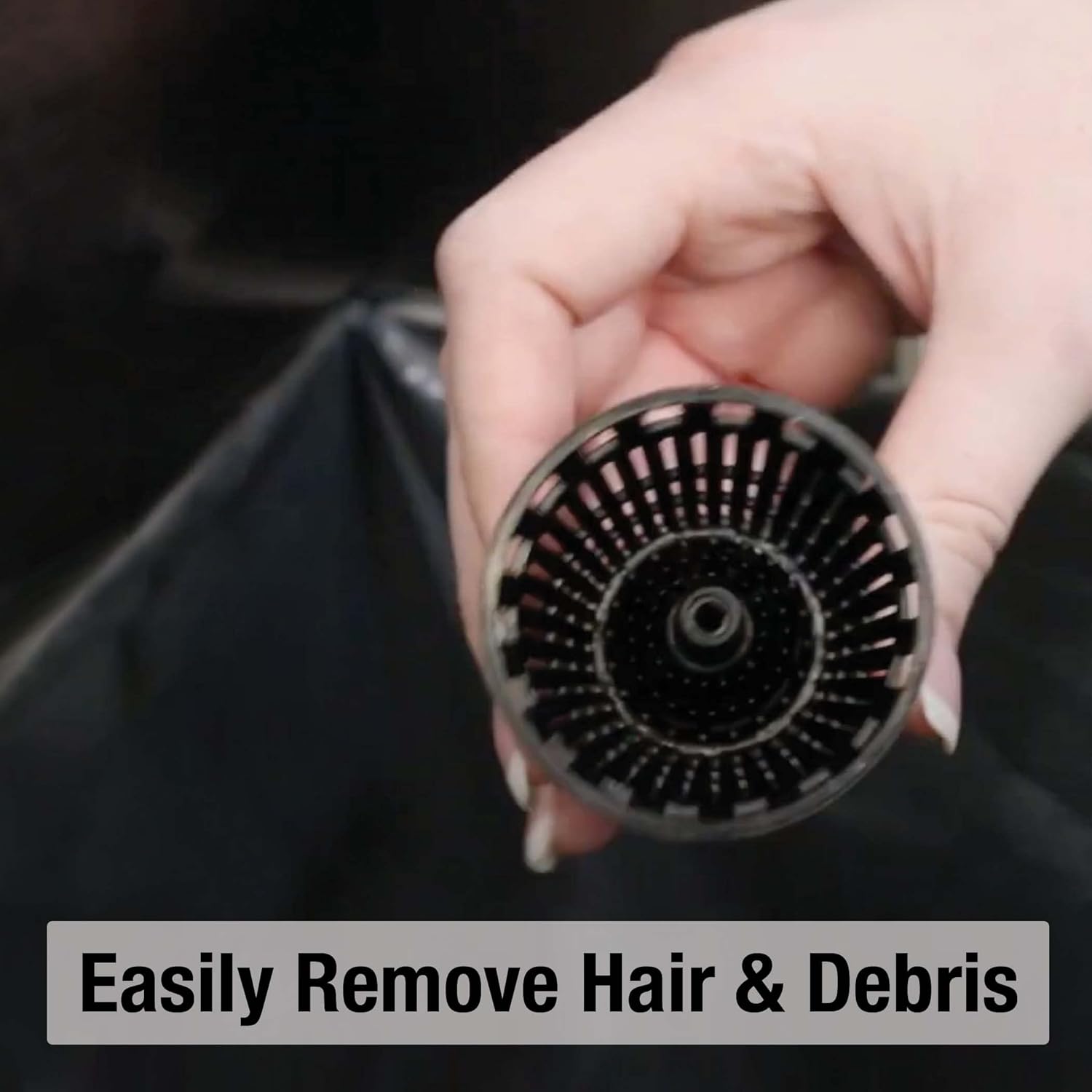 Danco 10739P Cestas de repuesto para trampa de ducha independiente  Prevención de obstrucciones de drenaje de cabello, paquete de 6, negro, 6