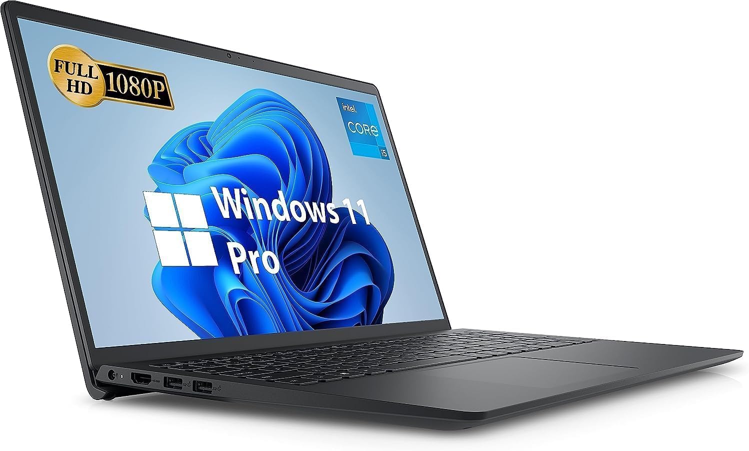 DELL Laptop Inspiron 15 Business 2023, 15.6 pulgadas 1920 x 1080 FHD, Intel i5-1135G7 2.4 GHz, 16 GB, SSD de 1 TB, gráficos Intel Iris Xe, cámara