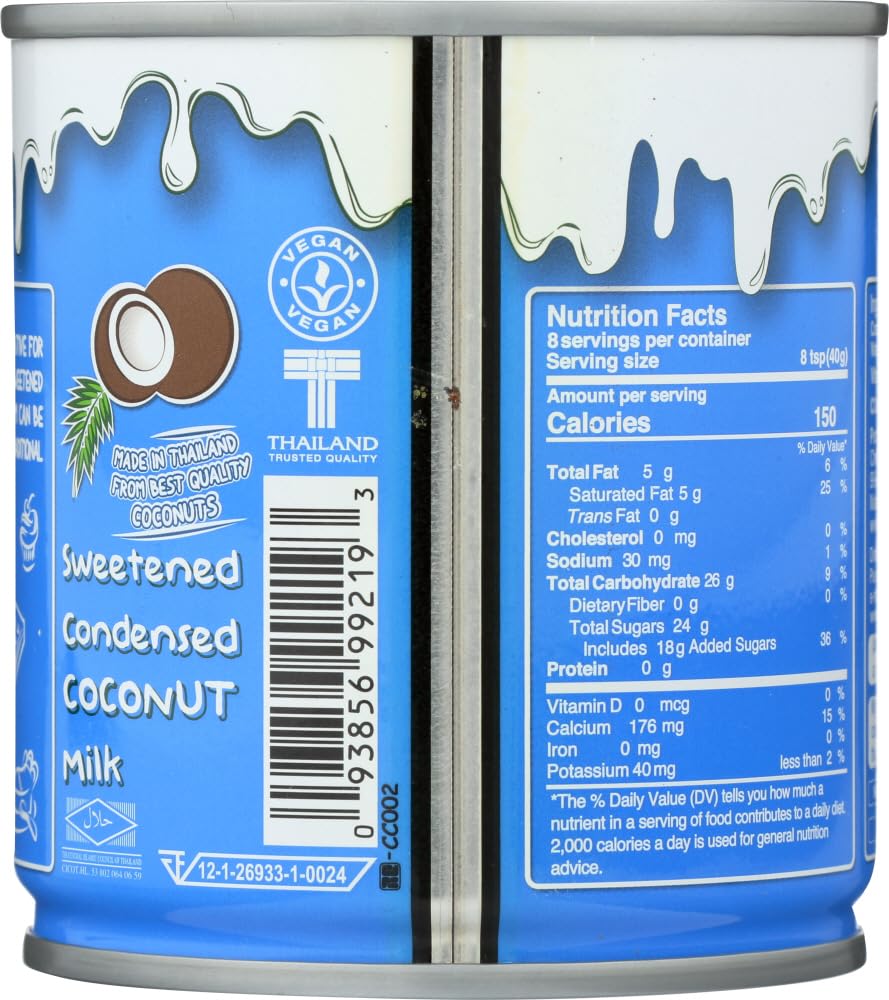 Nature’s Charm – Condensada con leche de coco endulzada – 11.25 fl. oz.