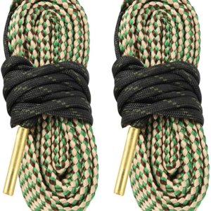 Bore Cleaner for Rifle Pistol Shotgun, Reusable Gun Snake Barrel Cleaning Rope for (.22 .223 5.56) (9mm .380 .357 .38) (.308 7.62mm 30-06 .30 .300 Bore Cleaner for Rifle Pistol Shotgun, Reusable Gun Snake Barrel Cleaning Rope for (.22 .223 5.56) (9mm .380 .357 .38) (.308 7.62mm 30-06 .30 .300