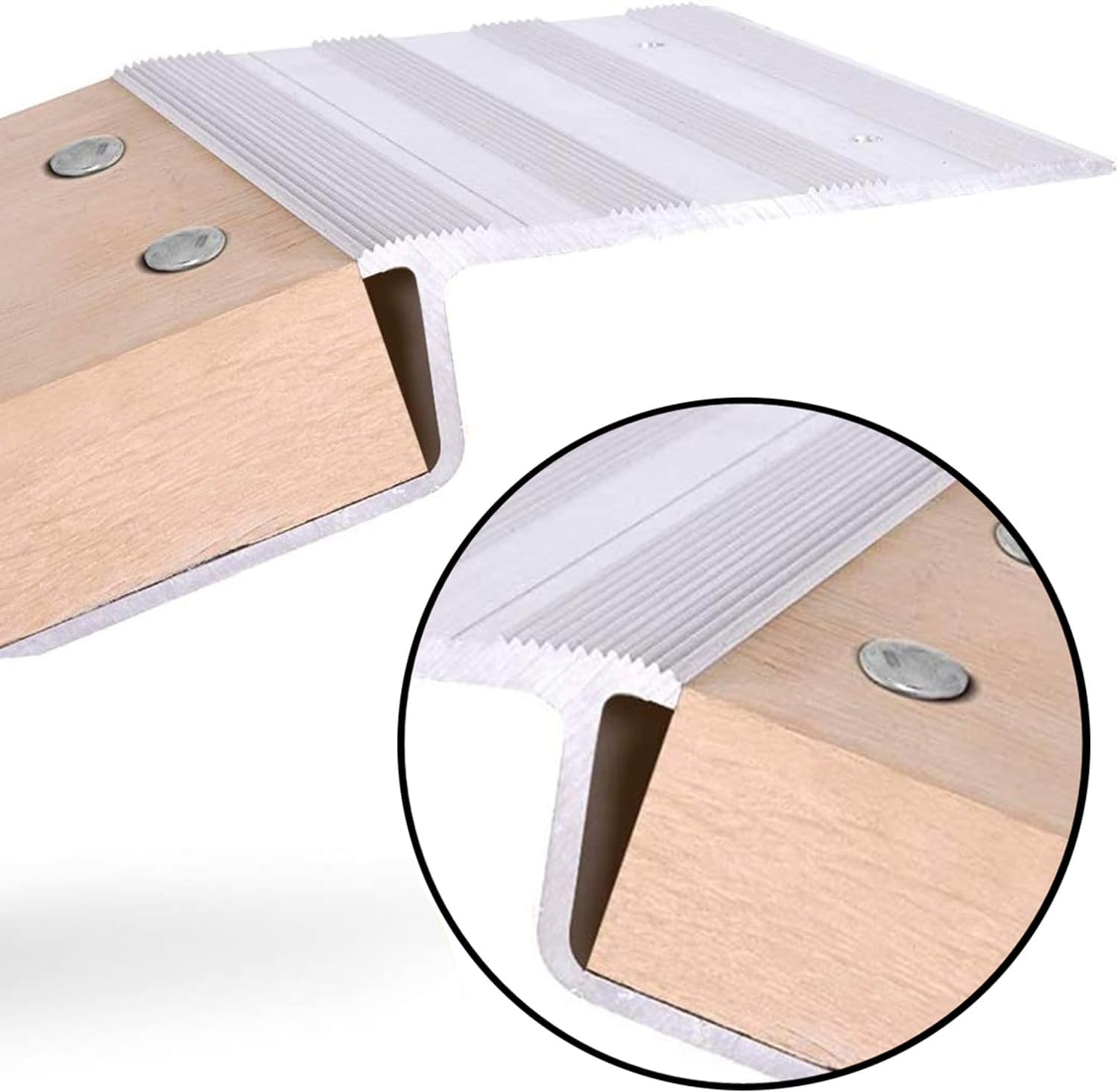 Paquete de 2 placas de rampa de aluminio, 11.25 pulgadas, crea tus propias rampas para cargar y descargar fácilmente y de forma segura tus