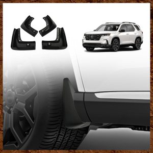 Muslogy Guardabarros delantero y trasero para Pilot 2023 2024, accesorios de piloto compatibles con Honda Pilot 2024 2023 Sport EX-L TrailSport Muslogy Guardabarros delantero y trasero para Pilot 2023 2024, accesorios de piloto compatibles con Honda Pilot 2024 2023 Sport EX-L TrailSport