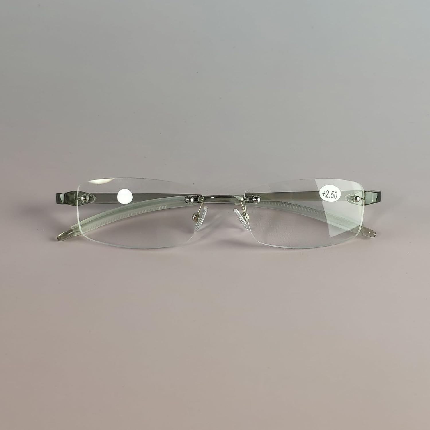 Lector ultraligero gris TR90 de los vidrios de lectura sin montura unisex flexibles 164.0 ft m