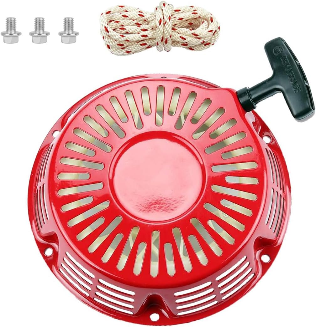 Annolai GX390 – Conjunto de arranque de tracción GX390 GX340, cable de arranque de retroceso para Honda GX610 GX620 y clones 339c 389cc 420cc 439cc
