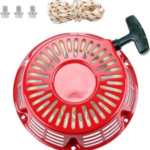 Annolai GX390 – Conjunto de arranque de tracción GX390 GX340, cable de arranque de retroceso para Honda GX610 GX620 y clones 339c 389cc 420cc 439cc Annolai GX390 – Conjunto de arranque de tracción GX390 GX340, cable de arranque de retroceso para Honda GX610 GX620 y clones 339c 389cc 420cc 439cc