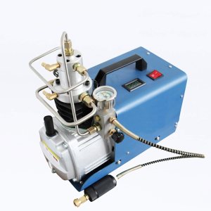 TECHTONGDA Compresor de aire PCP, 4500Psi 30Mpa Bomba eléctrica de alta presión del compresor con separador de aceite y agua de alta presión para la TECHTONGDA Compresor de aire PCP, 4500Psi 30Mpa Bomba eléctrica de alta presión del compresor con separador de aceite y agua de alta presión para la