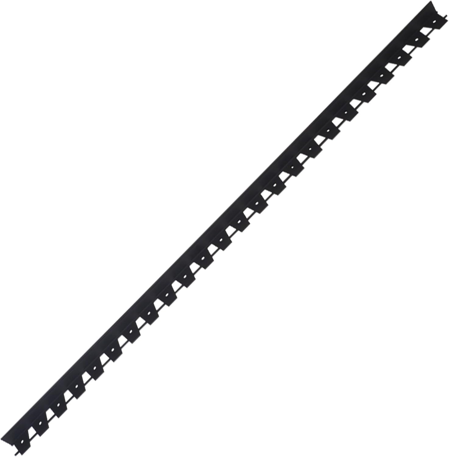 Dimex 1262-60C – Bordes de pavimentadora, 60 pies, negro y picos de anclaje 1989S-45C, 10 pulgadas, gris
