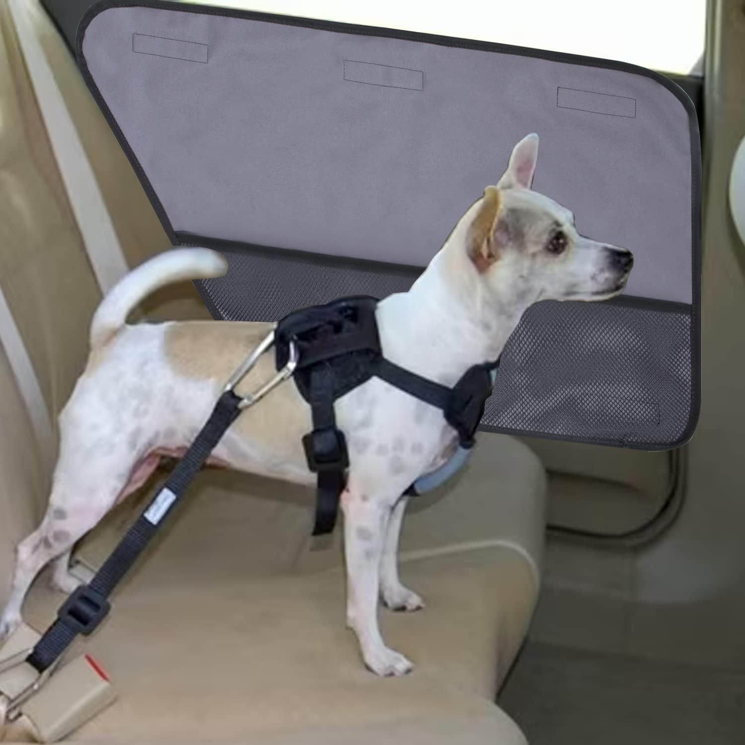 YUJHON Cubierta para puerta de automóvil para mascotas, impermeable, antideslizante, duradero, protector de puerta interior de automóvil contra