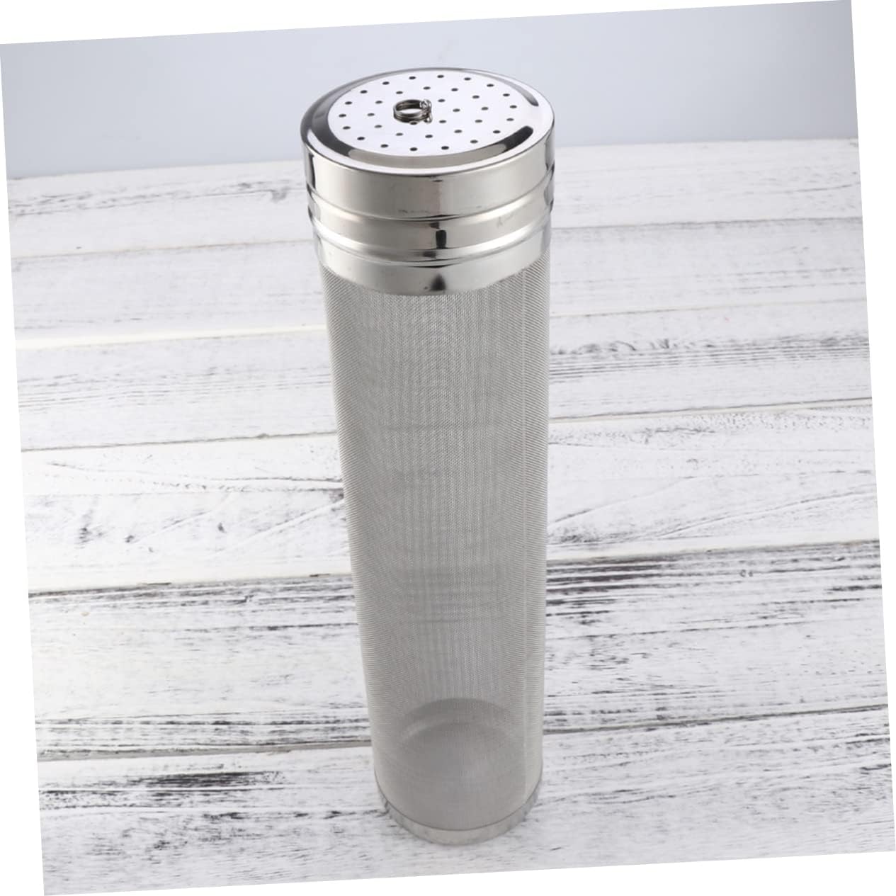 Colador de frutas Colador de metal de hojas sueltas para té, olla más empinada, cubeta de tolva, de acero inoxidable, filtro de té de hojas sueltas,