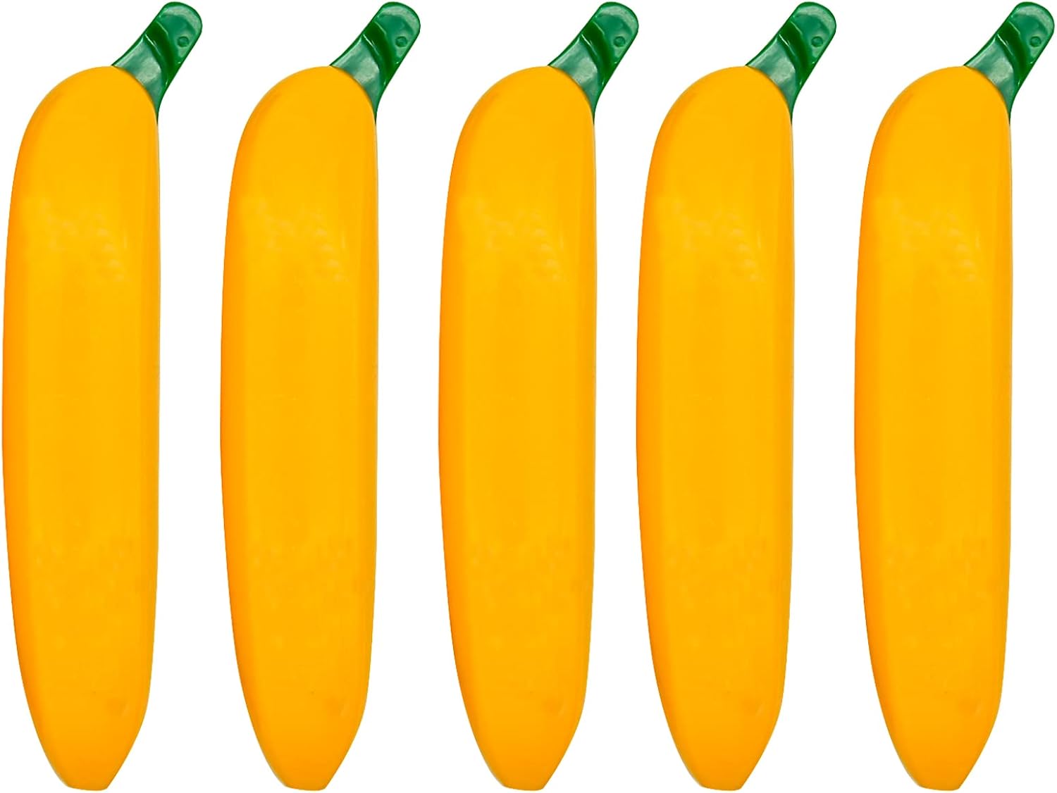 Lopenle 10 bolígrafos de plátano novedosos bolígrafos de frutas divertidos para niños, bolígrafos de escritura lindos bolígrafos de 0.039 in de