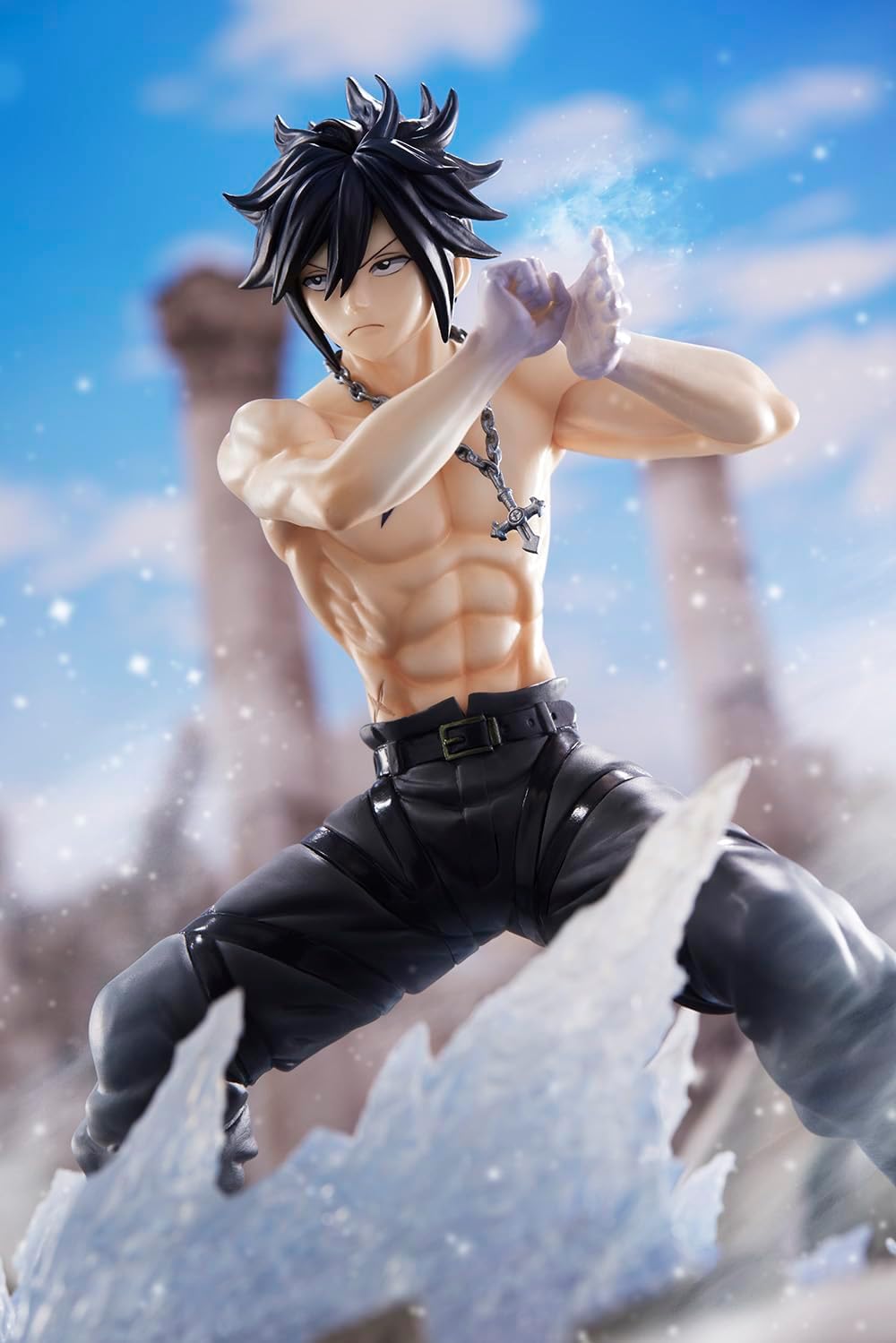 Bellfine Fairy Tail Final Season Figura de PVC a escala 18 gris Fullbuster