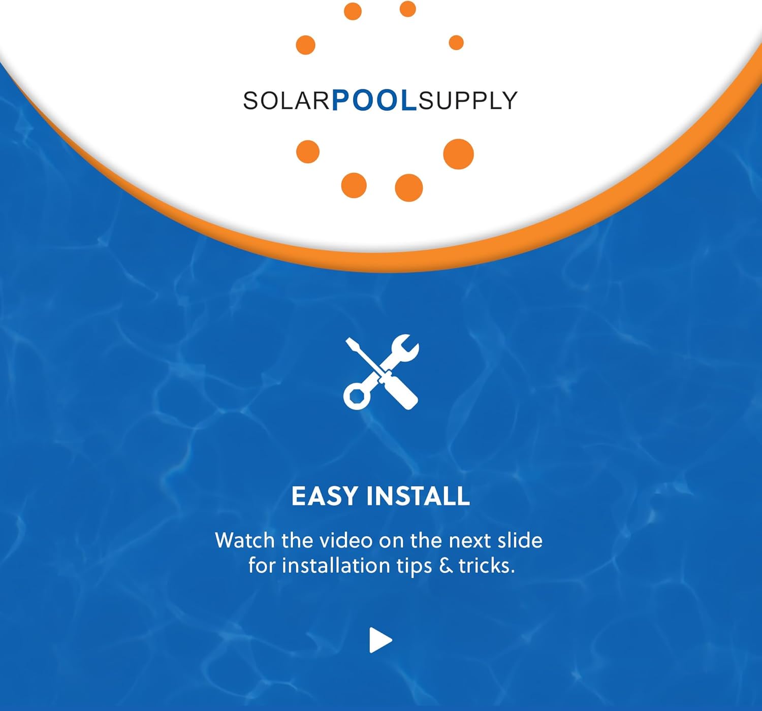 Suministro solar de piscina SwimJoy Lite calentador solar para piscinas sobre el suelo, panel de techo duradero montado en bastidor de techo, 15 a