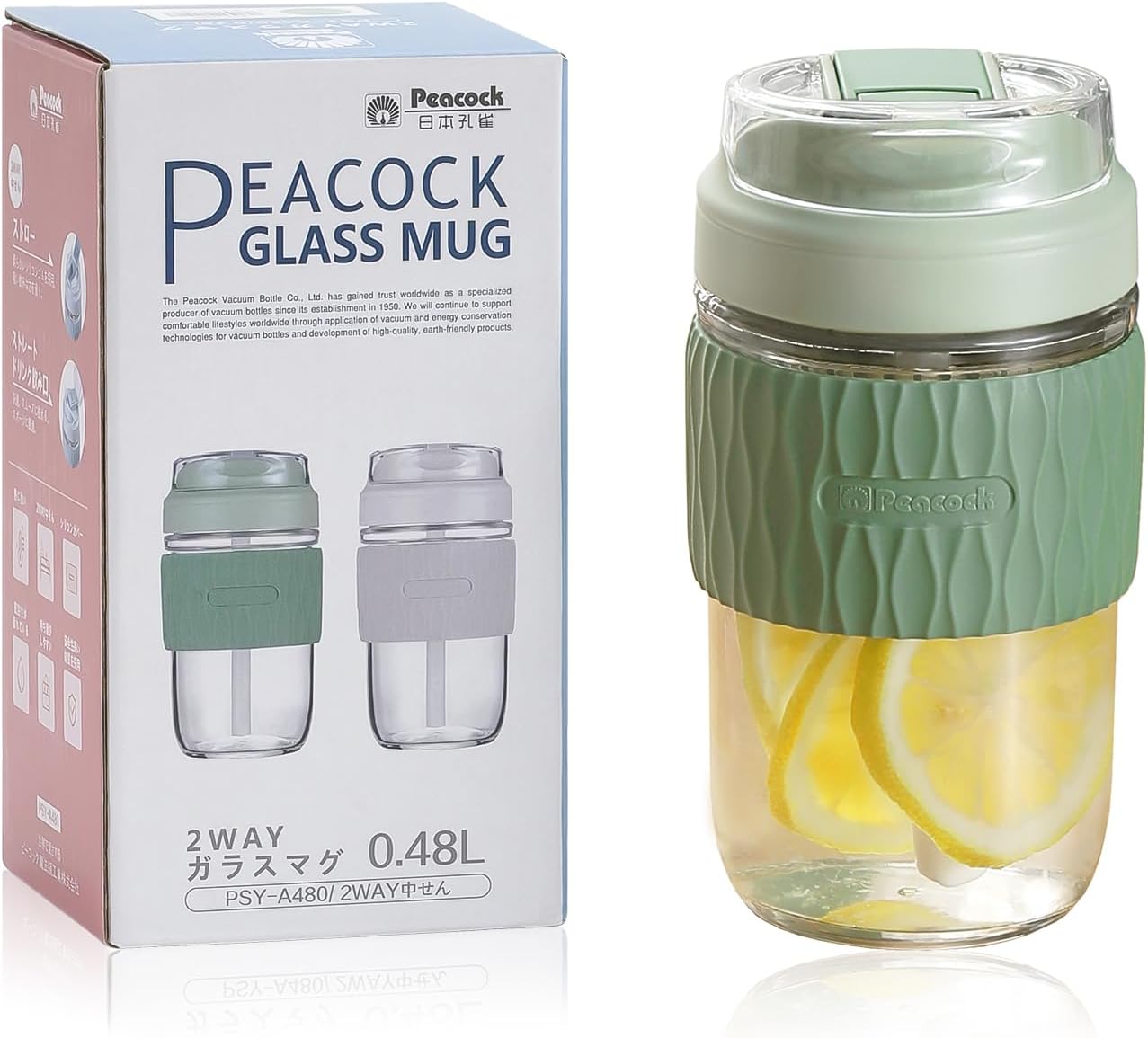 Vaso de vidrio de 16 onzas con popote y tapa, taza de café de vidrio de doble bebida con funda de silicona, vaso de café a prueba de fugas para