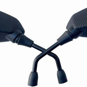 Espejos retrovisores de fibra negra compatibles con Yamaha MT-09 SP 2023 Espejos retrovisores de fibra negra compatibles con Yamaha MT-09 SP 2023