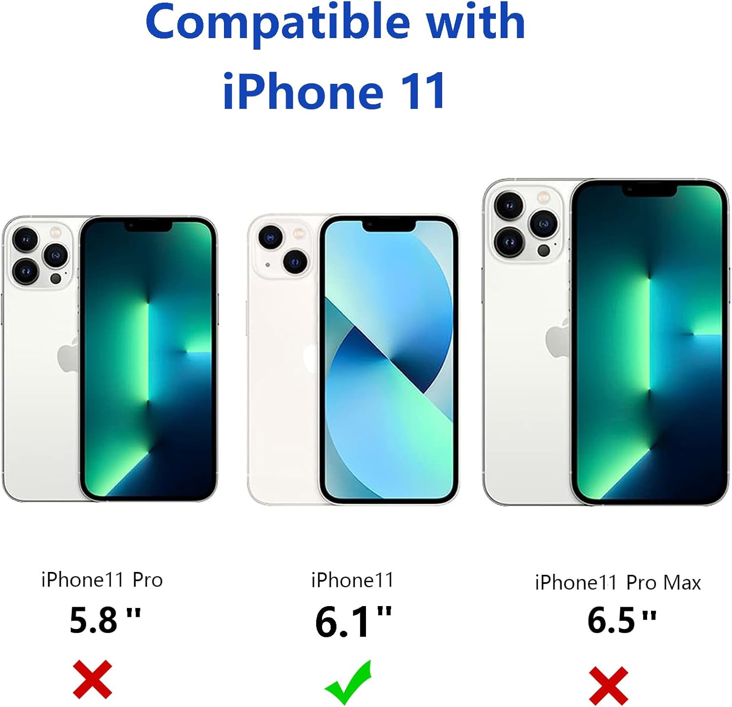 RALEAVO Funda magnética para iPhone 11 compatible con Magsafe Funda delgada esmerilada mate translúcida de policarbonato duro con protección militar