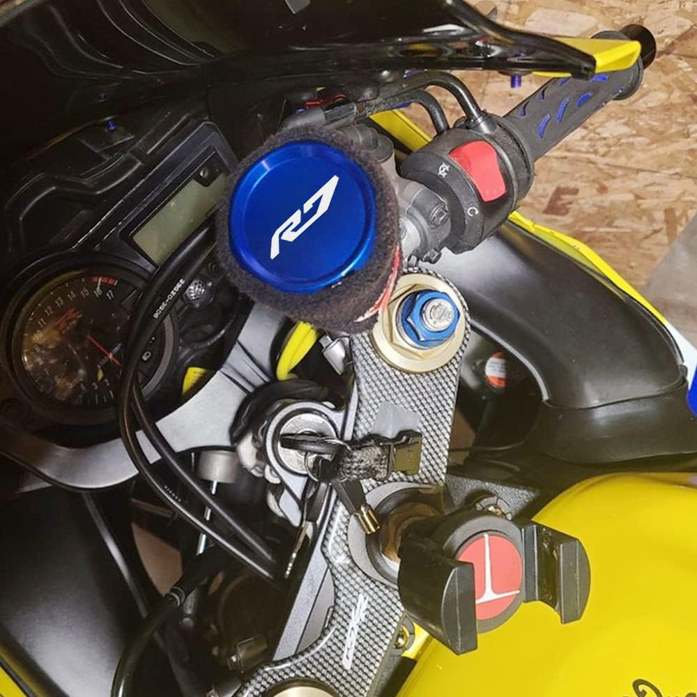 Para YAMAHA YZF R7 YZF-R7 YZFR7 2021 2022 2023 Accesorios de motocicleta Cubierta de depósito de cilindro de aceite de líquido de freno delantero