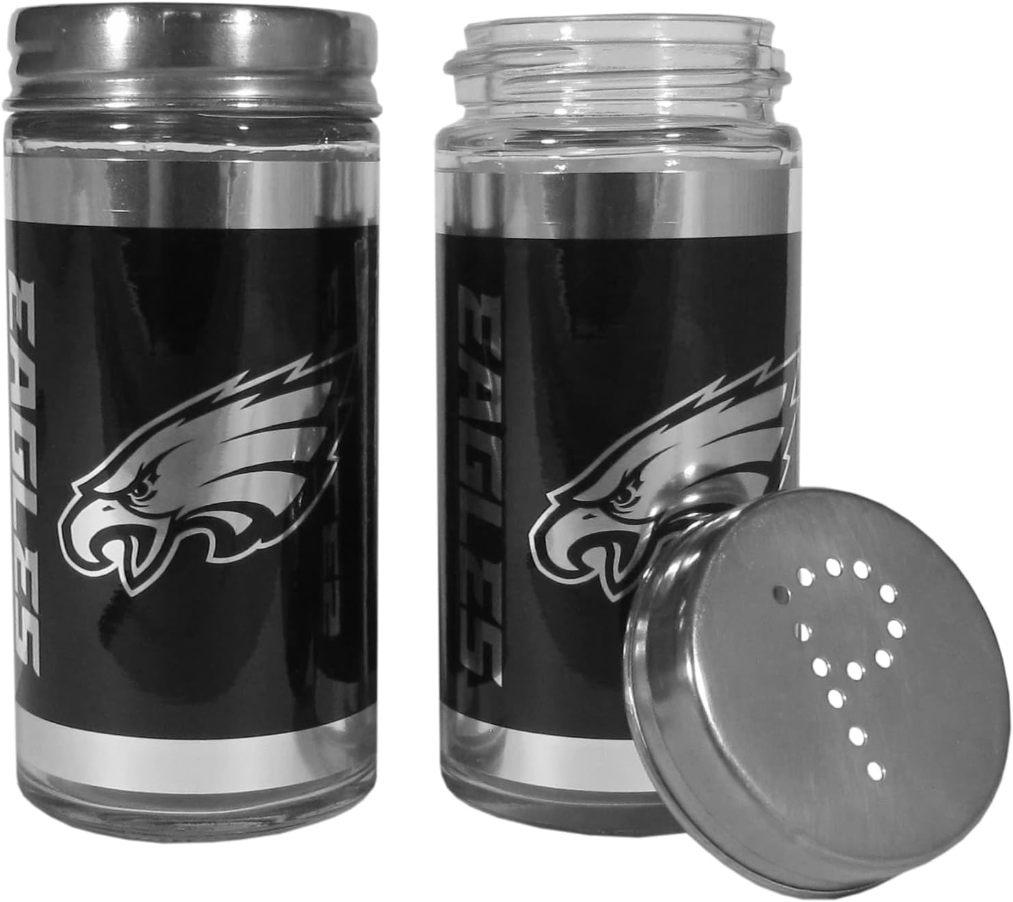 Siskiyou Sports NFL Philadelphia Eagles – Salero y pimentero color negro, talla única, color negro