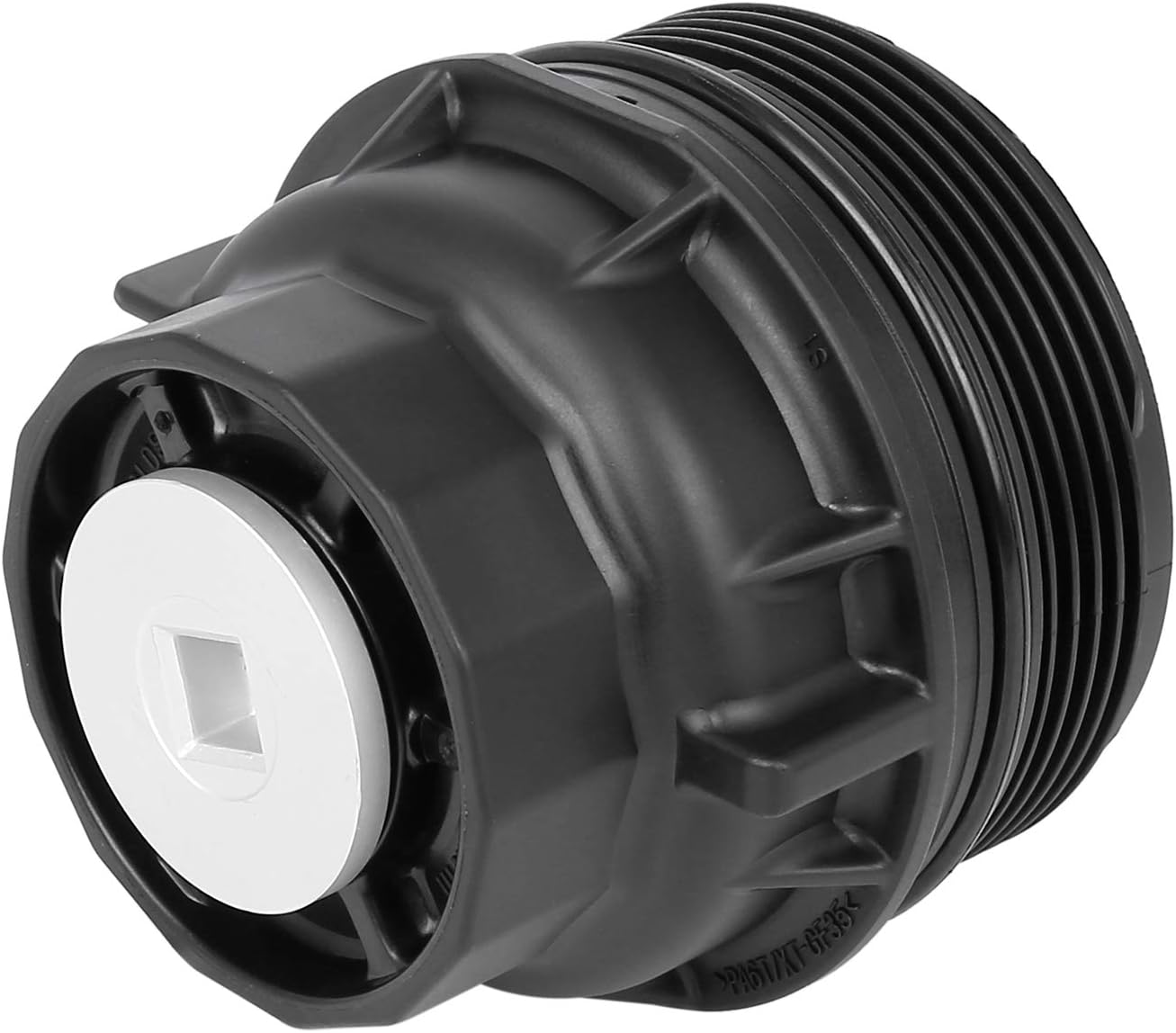 X AUTOHAUX Tapa de filtro de aceite negra 15650-38020 repuesto para Toyota 4Runner FJ Tundra para Lexus